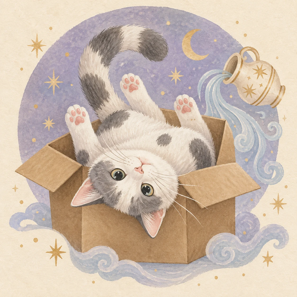 Le chat Verseau